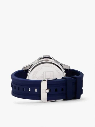 Zegarek chronograf z silikonowym paskiem 43 mm