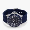 Zegarek chronograf z silikonowym paskiem 43 mm