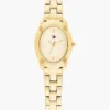 Zegarek elegancki z owalną tarczą o fakturze 27 mm Zegarek elegancki z owalną tarczą o fakturze 27 mm