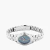 Zegarek elegancki z owalną tarczą o fakturze 27 mm Zegarek elegancki z owalną tarczą o fakturze 27 mm