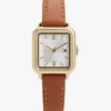Zegarek elegancki z paskiem skórzanym 24 mm Zegarek elegancki z paskiem skórzanym 24 mm