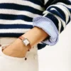Zegarek elegancki z paskiem skórzanym 24 mm Zegarek elegancki z paskiem skórzanym 24 mm