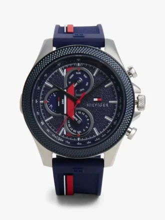 Zegarek sportowy 46 mm z charakterystycznym paskiem