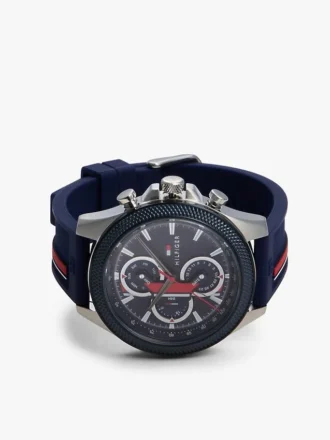 Zegarek sportowy 46 mm z charakterystycznym paskiem