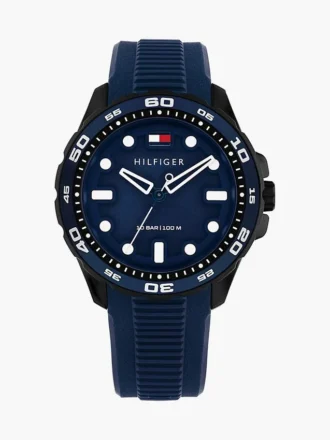 Zegarek sportowy z silikonowym paskiem 42 mm