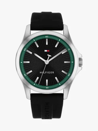 Zegarek sportowy z silikonowym paskiem 43 mm