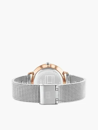 Zegarek z siateczką i monogramem 36 mm