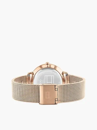 Zegarek z siateczką i monogramem 36 mm