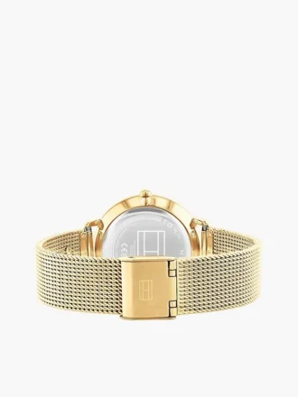 Zegarek z siateczką i monogramem 36 mm