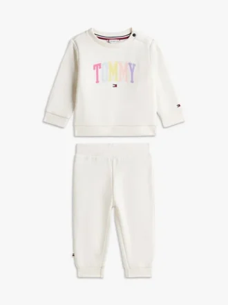 Zestaw bluza i spodnie dla niemowląt z logo Tommy
