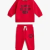 Zestaw bluza i spodnie z logo dla niemowląt Zestaw bluza i spodnie z logo dla niemowląt