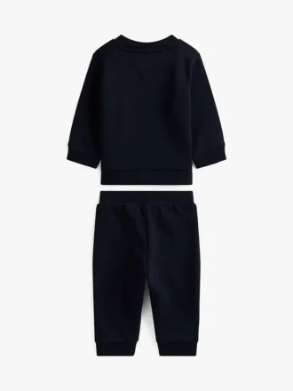 Zestaw bluza i spodnie z logo dla niemowląt Zestaw bluza i spodnie z logo dla niemowląt