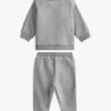 Zestaw bluza i spodnie z logo dla niemowląt Zestaw bluza i spodnie z logo dla niemowląt