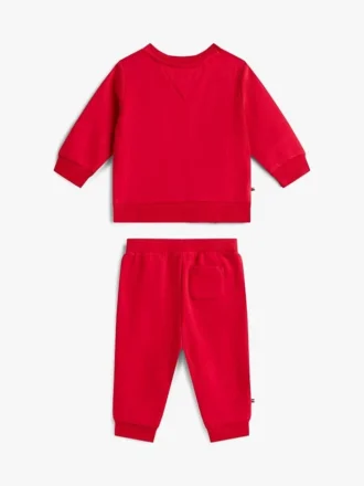 Zestaw bluza i spodnie z logo dla niemowląt