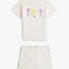 Zestaw dla niemowląt: koszulka z logo Tommy i szorty Zestaw dla niemowląt: koszulka z logo Tommy i szorty