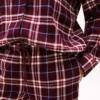 Zestaw piżamowy z flanelową koszulą i spodniami Zestaw piżamowy z flanelową koszulą i spodniami